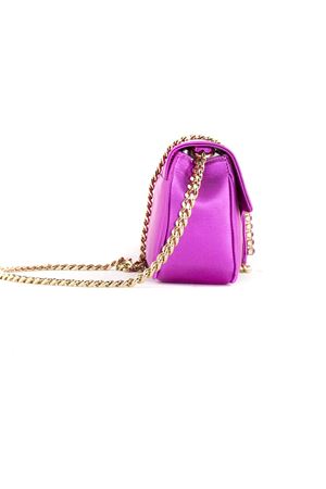 Fuchsia satin Lunette shoulder bag ROBERTO FESTA | LUNETTEFUXIA